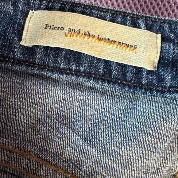 Pilcro And The Letterpress Embroidered Jeans Size 28 - Picture 9 of 10